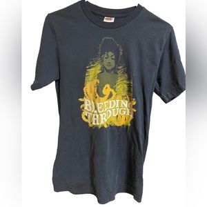 Vintage BLEEDING THROUGH Rock Metal Core Tour T-Shirt Men’s S Rare Retro OOP